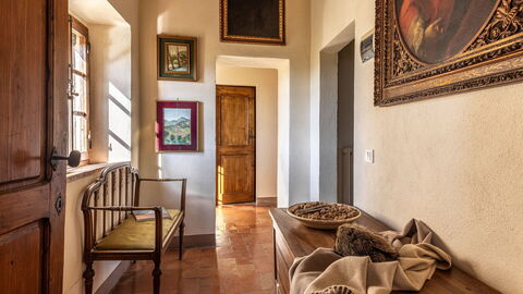 Monticchiello Apartment mit Garten