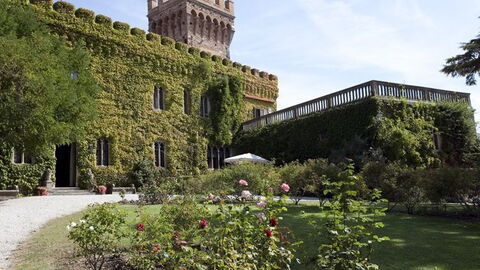 Castello Leopoldo, Außenbereich