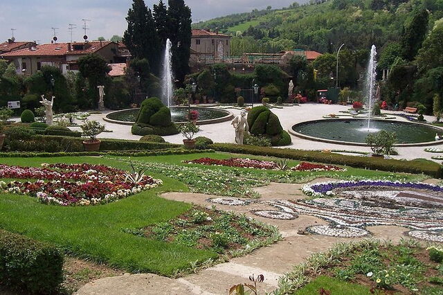 Springbrunnen in den Gärten Garzoni