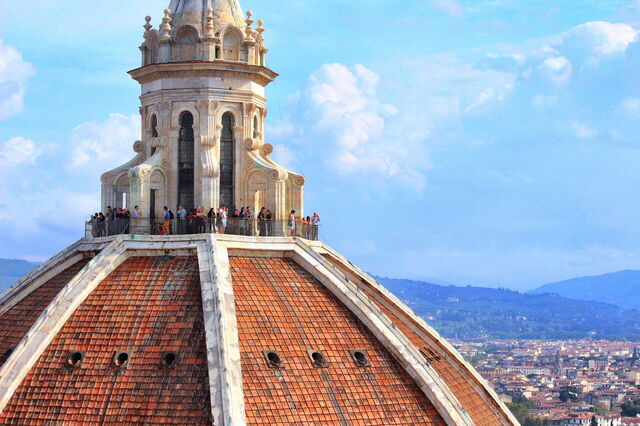 Blick vom Duomo in Florenz