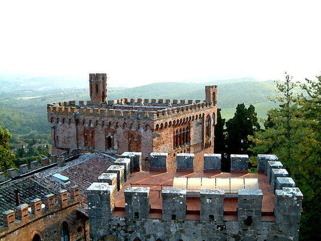 Castello di Brolio, Ausblick