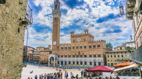 Siena im Sommer