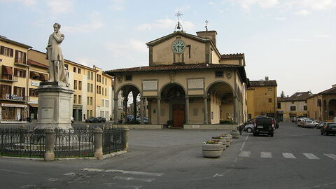 Monsummano Terme Hauptplatz