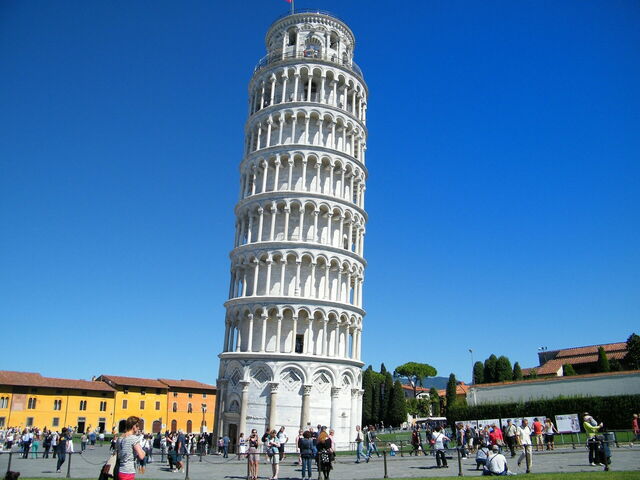 Der schiefe Turm von Pisa