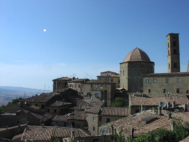 Blick auf Volterra