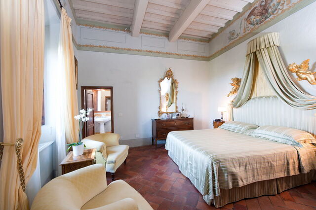 Castello Di Cabbiavoli, Schlafzimmer