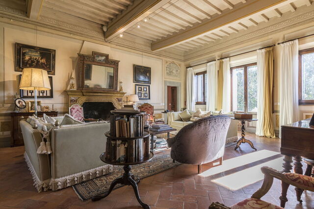 Castello Di Cabbiavoli, Wohnzimmer