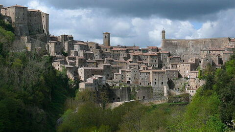 Die Stadt Sorano