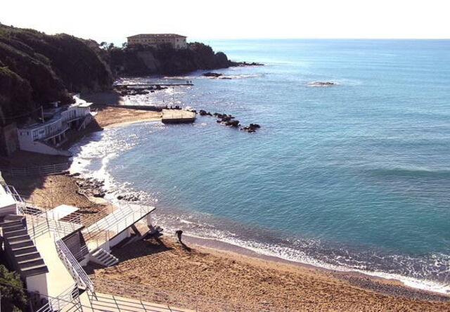 Strand von Castiglioncello