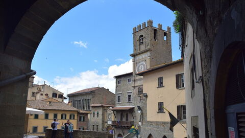 Das Zentrum von Cortona