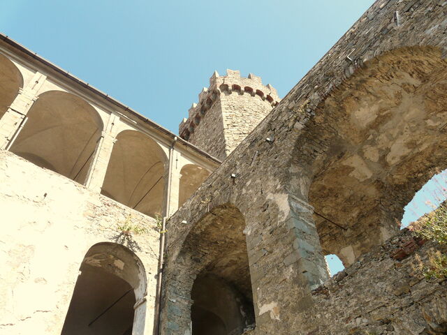 Turm der Burg Fosdinovo