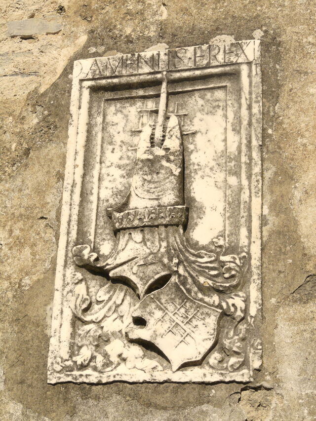 Detail von der Burg Fosdinovo