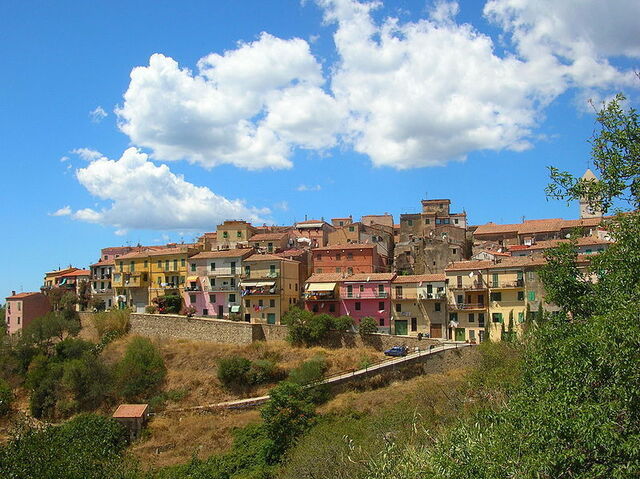 Blick auf den Ort Capoliveri