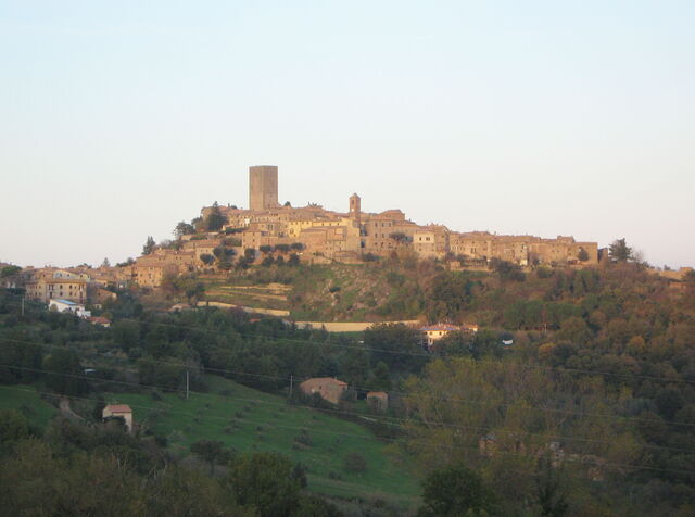 Montecatini Val di Cecina Landschaft