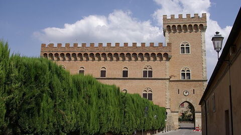 Das Schloss von Bolgheri