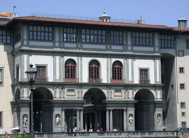 Die Uffizi Galerie in Florenz