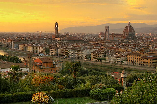 Blick auf Florenz