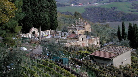 Friedhof in Toiano