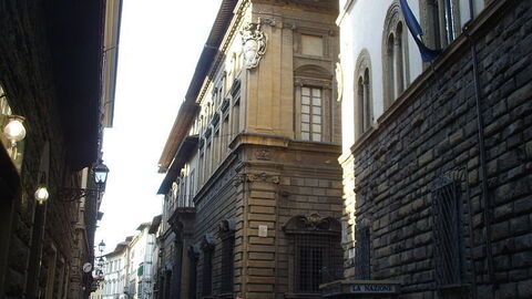 Proconsolo Straße in Florenz