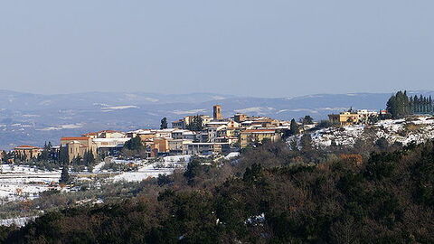 Aussicht auf Gambassi Terme