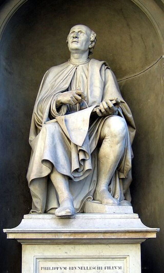 Statue des Filippo Brunelleschi