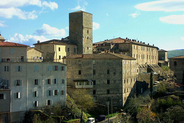die Stadt Santa Fiora