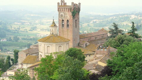 Aussicht, San Miniato Kathedrale