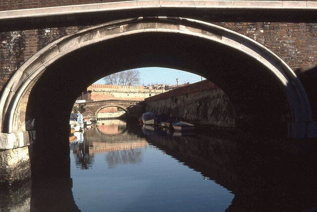 Brücke in Venezia Nuova