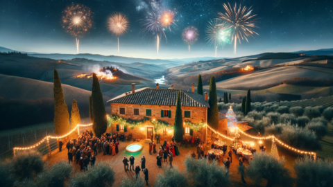 Silvester in der Toskana