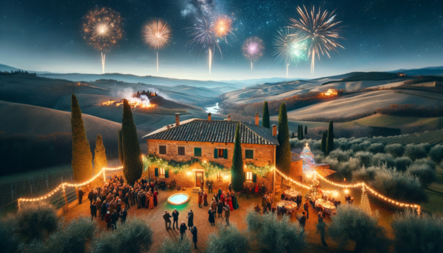 Silvester in der Toskana