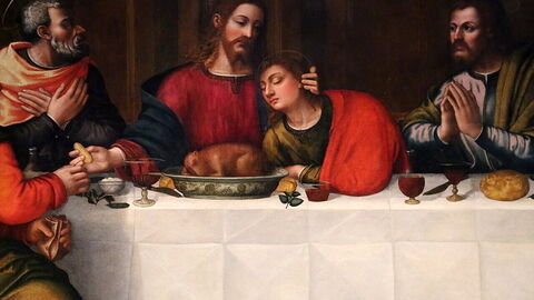 Plautilla Nellis Letztes Abendmahl, Christus