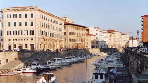 Hafen in Livorno