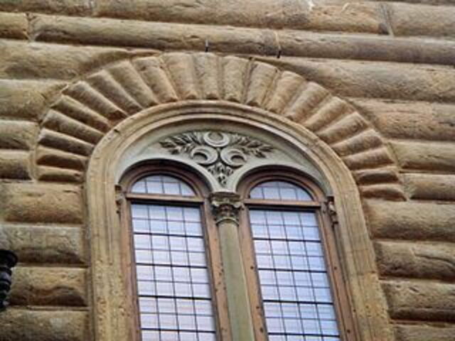 Detail des Strozzi Palastes