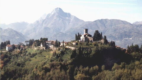 Blick auf Barga