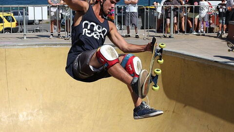 Skateboarding