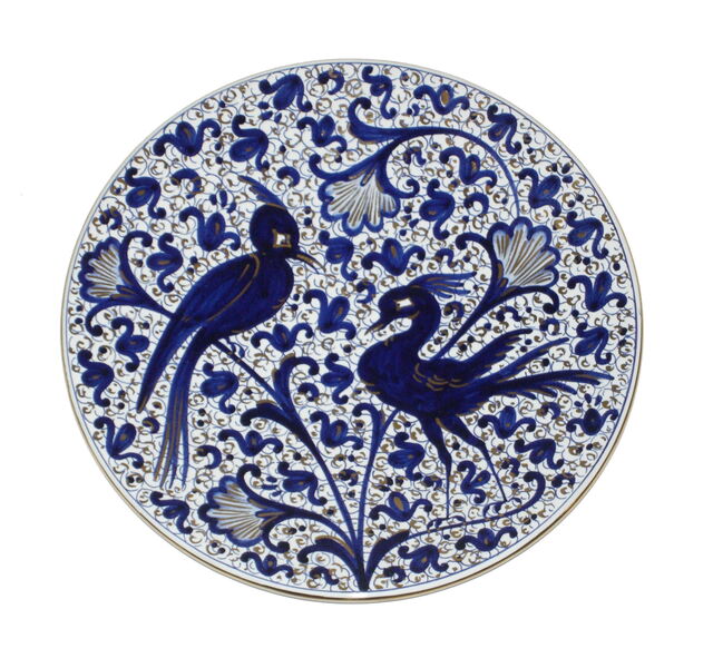 Traditionelles blau-weiß Design aus Montelupo