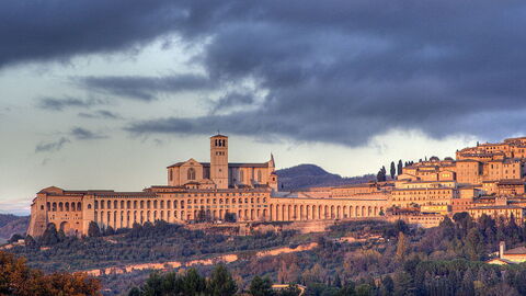 Die Stadt Assisi