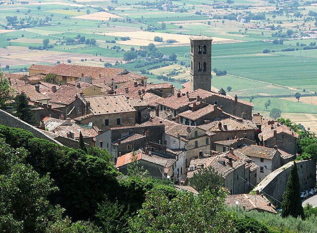 Die Stadt Cortona