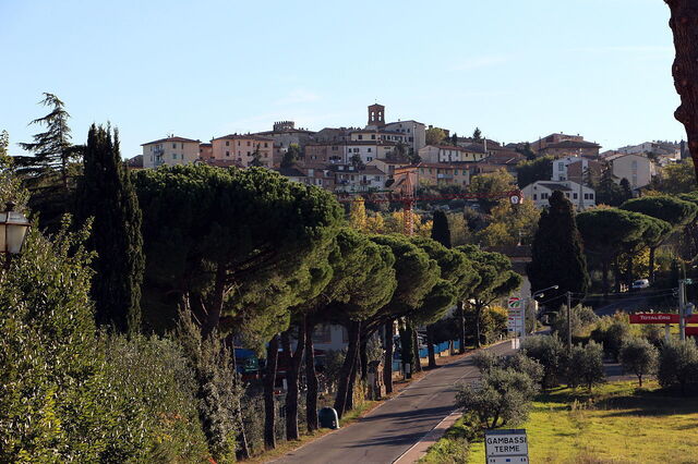 Die Ortschaft Gambassi Terme