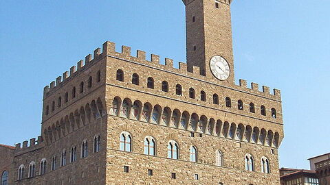Blick auf den Palazzo Vecchio