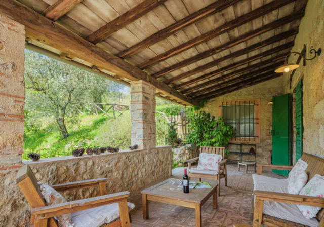Villa Anna, Veranda