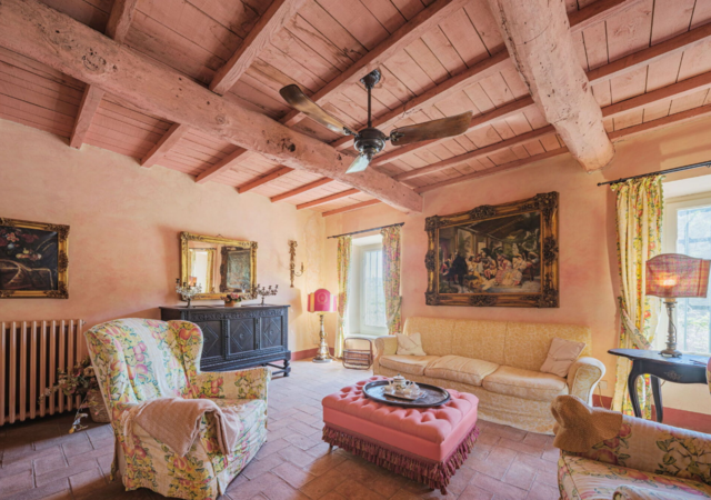 Villa Anna, Wohnzimmer