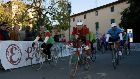 L'Eroica, Fahrradfahrer