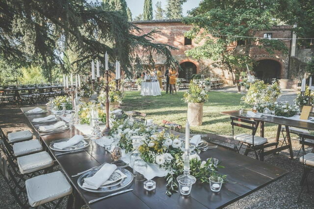 Eine Hochzeit in unserem Ferienhaus Castelletto