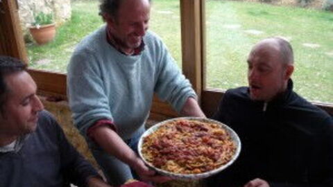 Pici zum Mittagessen