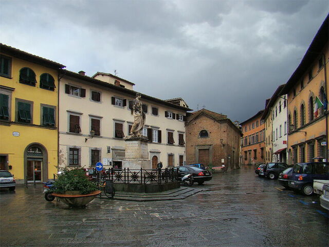 Platz in San Miniato