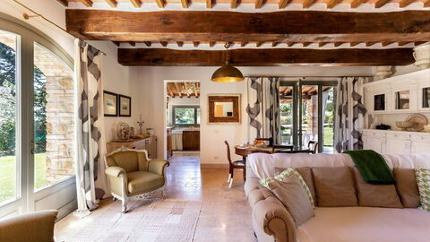 Villa Della Meletta, Innenbereich
