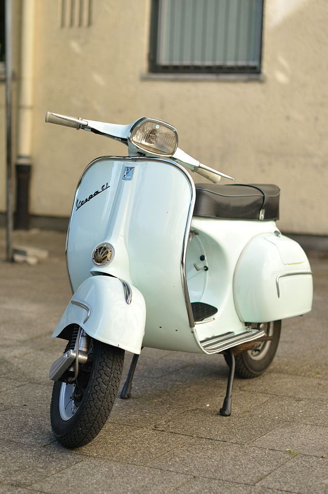Klassische Vespa aus den 60er Jahren