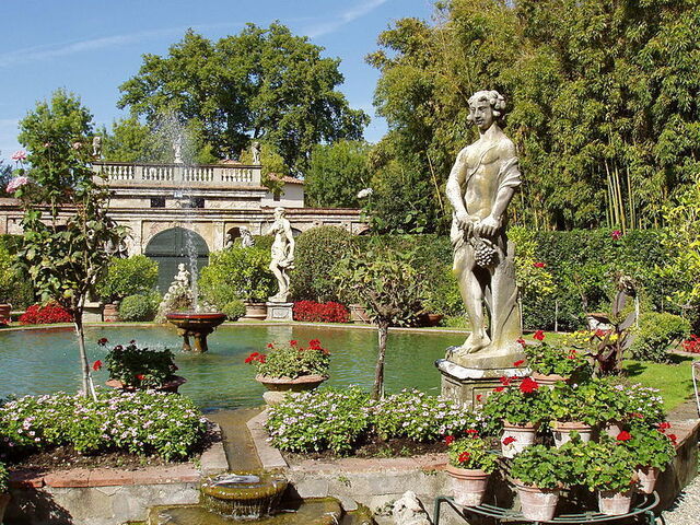 Palazzo Pfanner, Garten