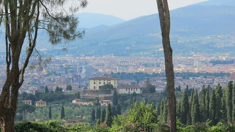 Aussicht von der Forte di Belvedere